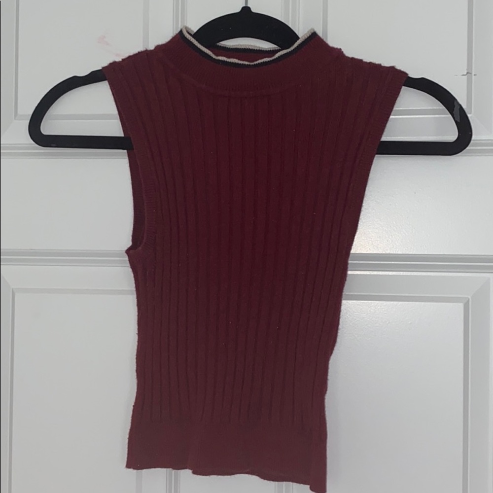 Burgundy Top